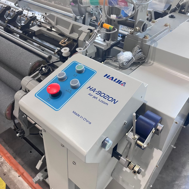 Haijia Ha-9020n Mesin Tenun Tenun Kain Tekstil Air Jet Power Loom untuk Membuat Kain Katun 